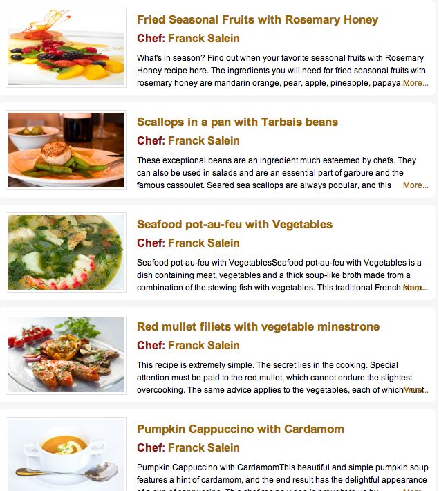French food french food e-bay recipes